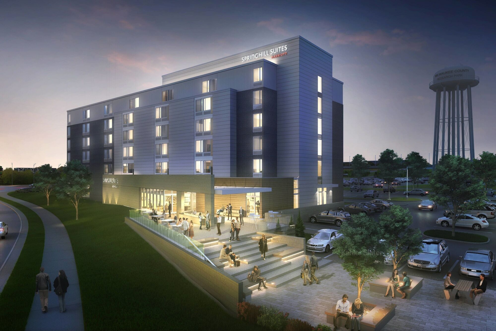 Springhill Suites By Marriott Milwaukee West/Wauwatosa Zewnętrze zdjęcie